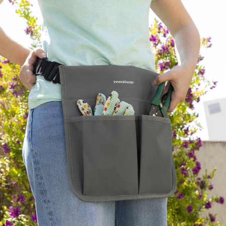 SCAUN DE GRĂDINĂRIT PLIABIL 3-ÎN-1 CU SAC PENTRU UNELTE SITUL INNOVAGOODS