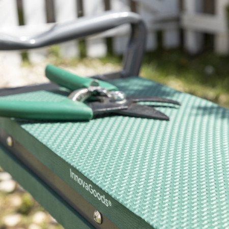 SCAUN DE GRĂDINĂRIT PLIABIL 3-ÎN-1 CU SAC PENTRU UNELTE SITUL INNOVAGOODS
