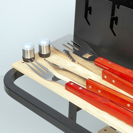 SET DE USTENSILE PENTRU GRĂTAR AKTIVE 7 PIESE GRĂTARE OȚEL INOXIDABIL 42 X 67 X 3 CM (4 UNITĂȚI)