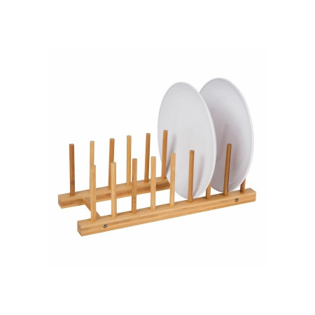 Stand for dishes Natural Bamboo 34 x 12.5 x 12 cm