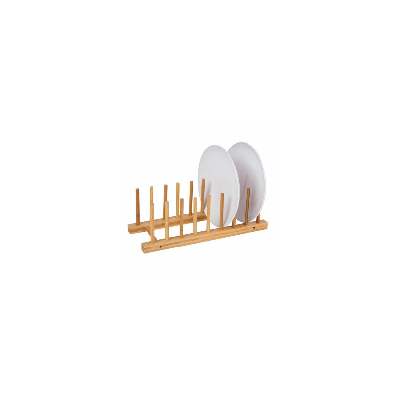 Stand for dishes Natural Bamboo 34 x 12.5 x 12 cm Stand for dishes Natural Bamboo 34 x 12.5 x 12 cm