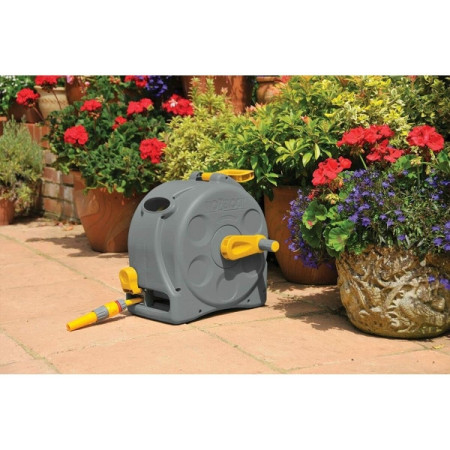 Suport pentru furtun Hozelock Compact Reel 2415r0000 25 m PVC
