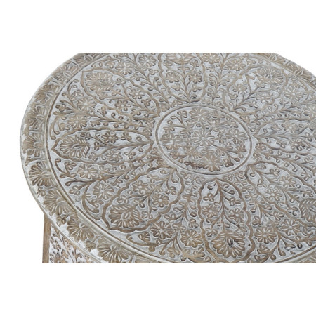 SET DE 2 MESE DKD HOME DECOR NATURAL 75 X 75 X 45 CM 70 X 70 X 46 CM