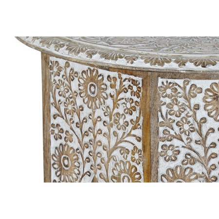 SET DE 2 MESE DKD HOME DECOR NATURAL 75 X 75 X 45 CM 70 X 70 X 46 CM