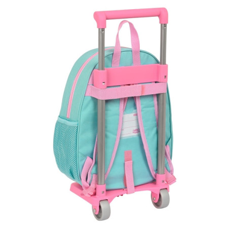GHIOZDAN CU ROȚI PEPPA PIG TURQUOISE (27 X 32 X 10 CM)