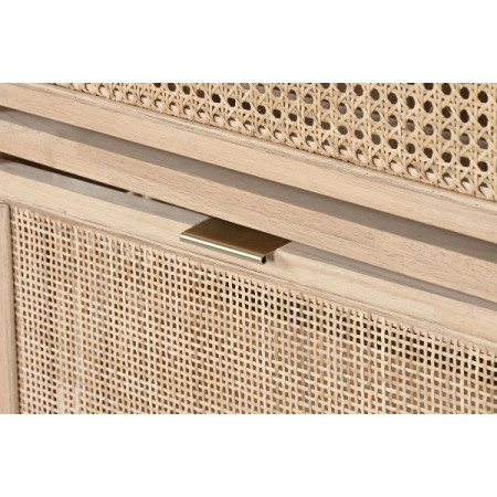 PANTOFAR HOME ESPRIT AURIU NATURAL RATAN LEMN DE BRAD TROPICAL 70 X 29 X 115 CM